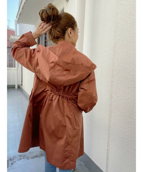 RESEXXY（リゼクシー）の「【WEB限定】ロングマウンテンパーカー（マウンテンパーカー・レディース・ブラック/ピンク/ベージュ・FREE）」の15枚目の写真