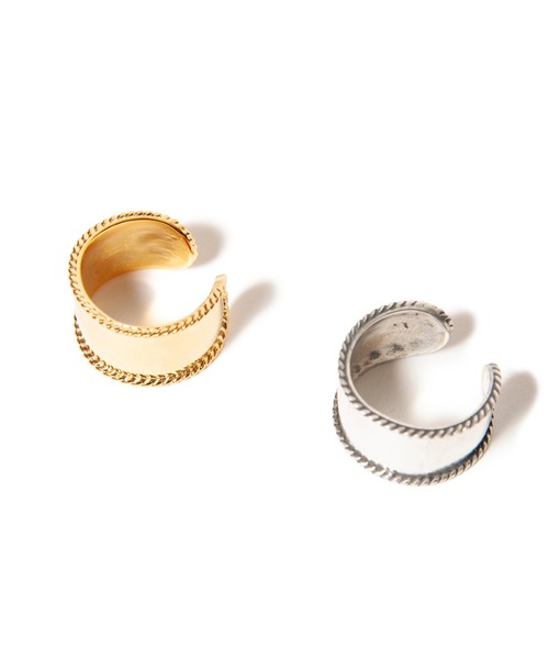 glamb(グラム)の「Piping fork ring / パイピングフォークリング(リング・メンズ・シルバー/ゴールド・FREE)」の6枚目の写真