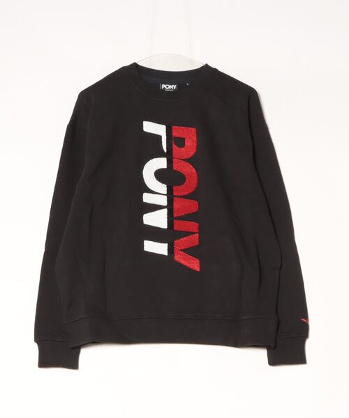 PONY / USドライ裏毛 トリコさがら刺繍トレーナー（スウェット）｜PONY  