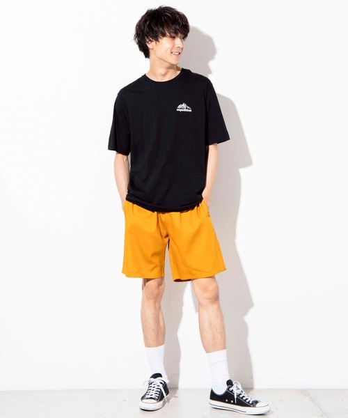 WEGO(ウィゴー)の「WEGO/マウンテンモチーフバックプリントTシャツ(Tシャツ/カットソー・メンズ・ホワイト/ブラック・X-LARGE)」の22枚目の写真