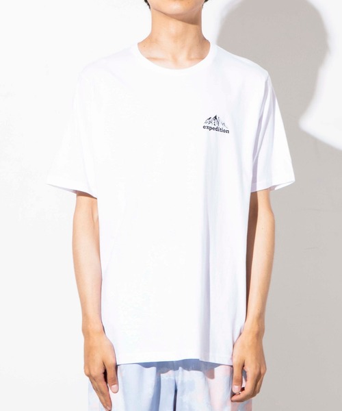 WEGO(ウィゴー)の「WEGO/マウンテンモチーフバックプリントTシャツ(Tシャツ/カットソー・メンズ・ホワイト/ブラック・X-LARGE)」の18枚目の写真