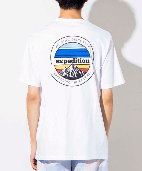 WEGO(ウィゴー)の「WEGO/マウンテンモチーフバックプリントTシャツ(Tシャツ/カットソー・メンズ・ホワイト/ブラック・X-LARGE)」の16枚目の写真