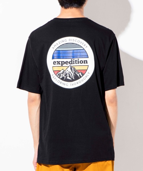 WEGO(ウィゴー)の「WEGO/マウンテンモチーフバックプリントTシャツ(Tシャツ/カットソー・メンズ・ホワイト/ブラック・X-LARGE)」の14枚目の写真