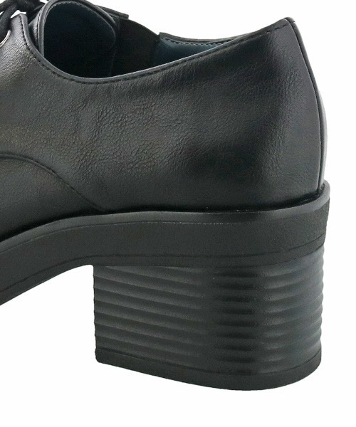 byあしながおじさん（バイアシナガオジサン）の「厚底モカレースアップシューズ　-8980565（ドレスシューズ・レディース・ブラック/ブラウン/カーキ/ライトベージュ/ネイビー/ブルー/ダークブラウン/キャメル/ダークブルー・22.5cm/23.5cm/24.5cm/23.0cm/24.0cm）」の13枚目の写真