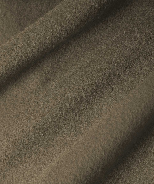 ADAM ET ROPE'（アダムエロペ）の「【BISHU FABRIC】S120 セミダブルショートコート/UNISEX（その他アウター・メンズ・カーキ/グレー/ブラック・L/M）」の11枚目の写真