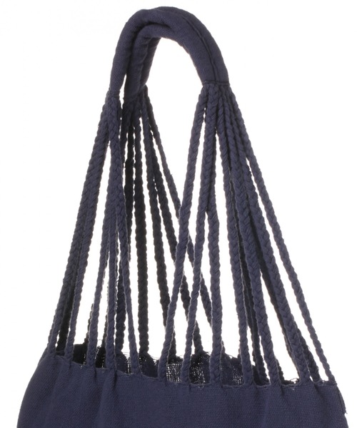 niko and...（ニコアンド）の「オリジナルロゴハンモックトート（トートバッグ・レディース・ブラック/ネイビー/ピンク/ホワイト/ナチュラル・0）」の9枚目の写真