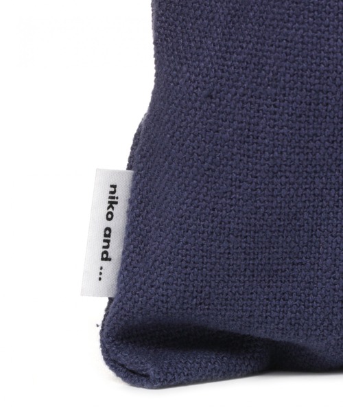 niko and...（ニコアンド）の「オリジナルロゴハンモックトート（トートバッグ・レディース・ブラック/ネイビー/ピンク/ホワイト/ナチュラル・0）」の12枚目の写真