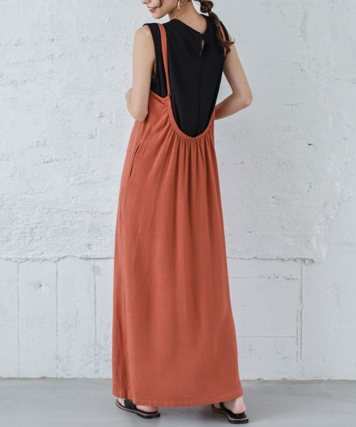 バックオープンキャミワンピース - www.gigascope.net