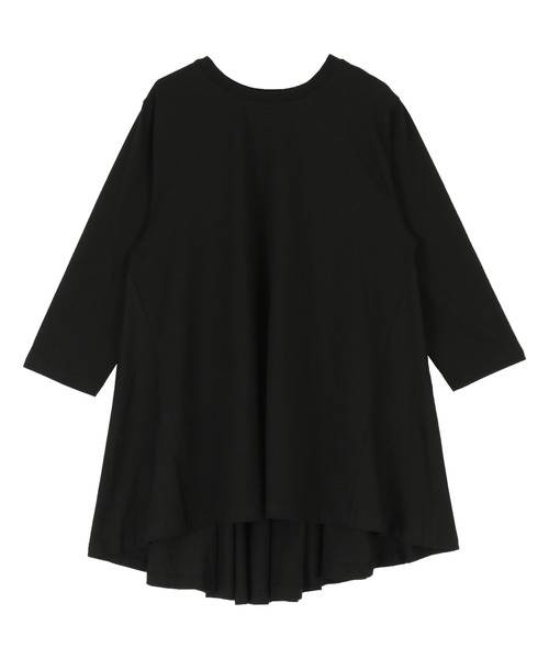 titivate（ティティベイト）の「ﾊﾞｯｸﾌﾚｱTｼｬﾂ（Tシャツ/カットソー・レディース・ホワイト/ブラック/カーキ/モカ/キャメル・FREE）」の16枚目の写真