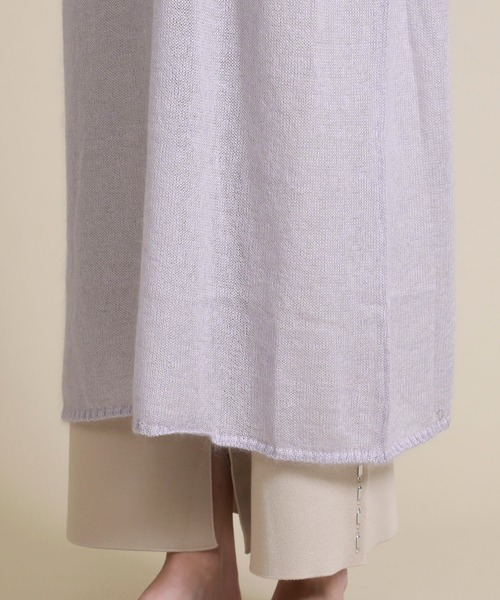 TAN（タン）の「【TAN(タン)】モヘアシルクドリーミーワンピース　20AW-12（ワンピース・レディース・グリーン/ラベンダー・FREE）」の20枚目の写真