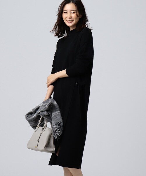 セール ワンピース ワンピース ドレス Untitled アンタイトル のファッション Untitled アンタイトル のワンピース ラップ風ニット ワンピース 153 02 をセール価格で購入できます Untitled ラップ風ニットワンピース ワンピース メーカー直販