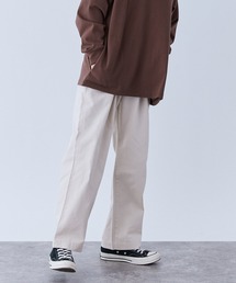 SPOC STORE | 【SPOC STORE】ハイウエストワイドストレートパンツ(チノパンツ)