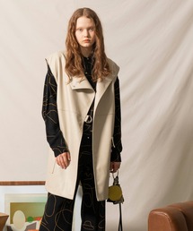 MAISON SPECIAL | ヴィーガンレザージレ【MAISON SPECIAL/メゾンスペシャル】(ベスト)