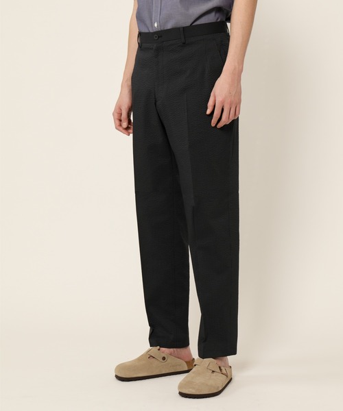 KASHIYAMA（カシヤマ）の「SOLOTEXスーパーストレッチサッカーノータックスリムテーパードパンツ（その他パンツ・メンズ・ブラック/カーキ/グレー・マルチサイズ）」の7枚目の写真