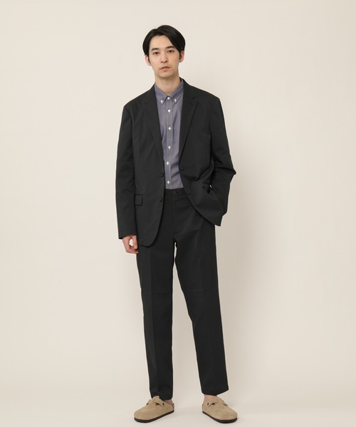 KASHIYAMA（カシヤマ）の「SOLOTEXスーパーストレッチサッカーノータックスリムテーパードパンツ（その他パンツ・メンズ・ブラック/カーキ/グレー・マルチサイズ）」の4枚目の写真