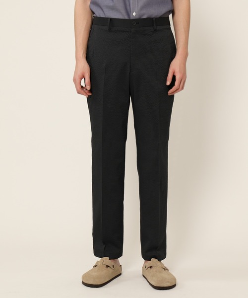 KASHIYAMA（カシヤマ）の「SOLOTEXスーパーストレッチサッカーノータックスリムテーパードパンツ（その他パンツ・メンズ・ブラック/カーキ/グレー・マルチサイズ）」の6枚目の写真