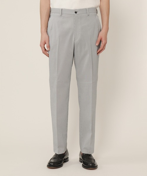 KASHIYAMA（カシヤマ）の「SOLOTEXスーパーストレッチサッカーノータックスリムテーパードパンツ（その他パンツ・メンズ・ブラック/カーキ/グレー・マルチサイズ）」の12枚目の写真