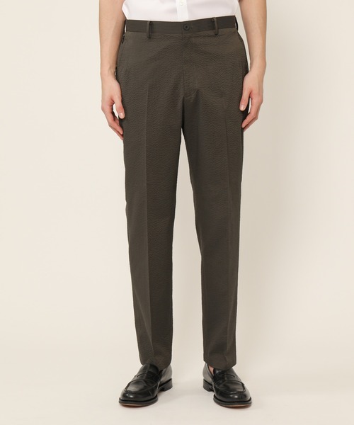 KASHIYAMA（カシヤマ）の「SOLOTEXスーパーストレッチサッカーノータックスリムテーパードパンツ（その他パンツ・メンズ・ブラック/カーキ/グレー・マルチサイズ）」の19枚目の写真