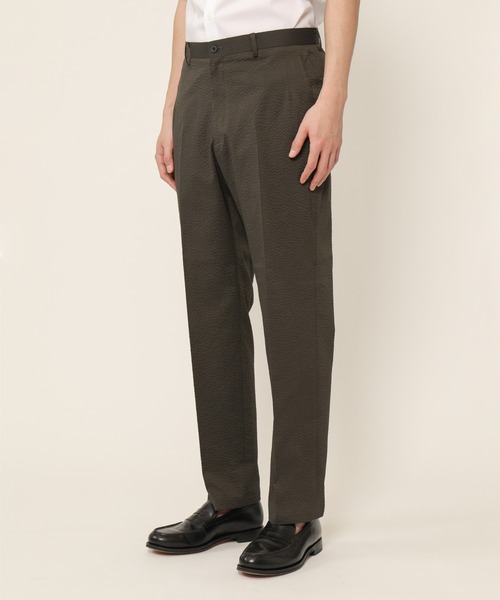 KASHIYAMA（カシヤマ）の「SOLOTEXスーパーストレッチサッカーノータックスリムテーパードパンツ（その他パンツ・メンズ・ブラック/カーキ/グレー・マルチサイズ）」の20枚目の写真