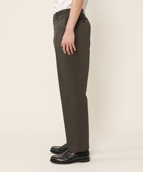 KASHIYAMA（カシヤマ）の「SOLOTEXスーパーストレッチサッカーノータックスリムテーパードパンツ（その他パンツ・メンズ・ブラック/カーキ/グレー・マルチサイズ）」の21枚目の写真