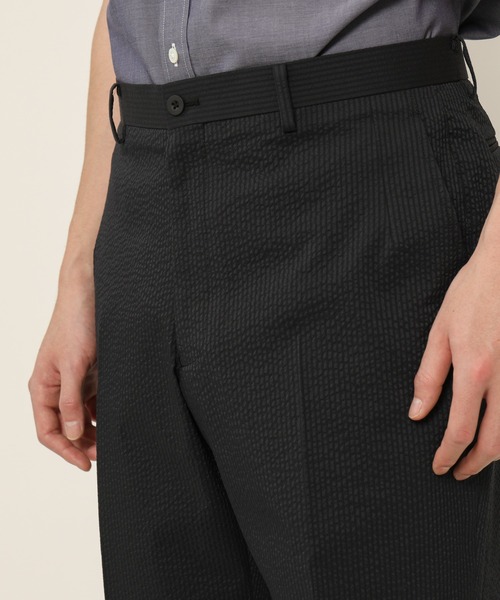 KASHIYAMA（カシヤマ）の「SOLOTEXスーパーストレッチサッカーノータックスリムテーパードパンツ（その他パンツ・メンズ・ブラック/カーキ/グレー・マルチサイズ）」の22枚目の写真