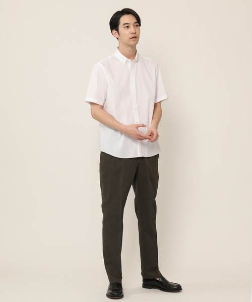 KASHIYAMA（カシヤマ）の「SOLOTEXスーパーストレッチサッカーノータックスリムテーパードパンツ（その他パンツ・メンズ・ブラック/カーキ/グレー・マルチサイズ）」の18枚目の写真