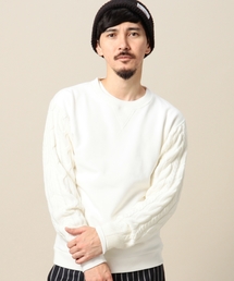 BEAUTY&YOUTH UNITED ARROWS | BY コンビ スウェット クルーネック ドロップ ◆(スウェット)