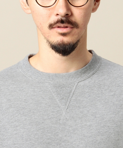 BEAUTY&YOUTH UNITED ARROWS（ビューティーアンドユースユナイテッドアローズ）の「BY コンビ スウェット クルーネック ドロップ ◆（スウェット・メンズ・ホワイト/グレー・SMALL/LARGE/X-LARGE/MEDIUM）」の6枚目の写真