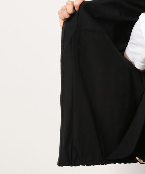 CLEARIMPRESSION （クリアインプレッション）の「《musee》ノーカラーライトブルゾン（ブルゾン・レディース・ブラック/ベージュ/カーキ・フリー）」の4枚目の写真