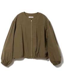 CLEARIMPRESSION  | 《musee》ノーカラーライトブルゾン(ブルゾン)