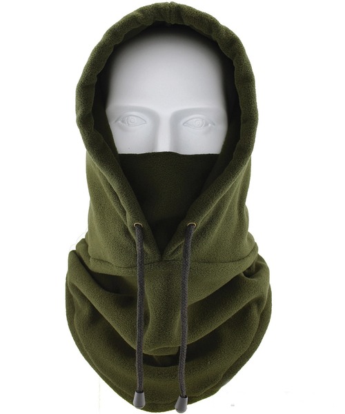 DAY CLOSET（デイ クローゼット）の「フリース素材の3WAYネックウォーマー バラクラバ（ネックウォーマー/スヌード・レディース・ピンク/ブラック/ダークグレー/ネイビー/カーキ/マジェンタ・ONE SIZE）」の4枚目の写真