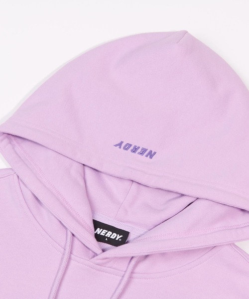 [24FW]NERDY◆Essential Pullover Hoodie Set◆フーディーセット NERDY☆ Big logo pullover hoodie ☆4色 (NERDY/パーカー