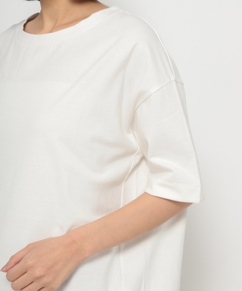 GLOBAL WORK(グローバルワーク)の「USAコットンZIPT/SS/937171(Tシャツ/カットソー・レディース・グレイッシュベージュ/グリーン系その他/グリーン系その他3/サックスブルー/ブラック/パープル系その他2/ホワイト・MEDIUM/LARGE)」の18枚目の写真