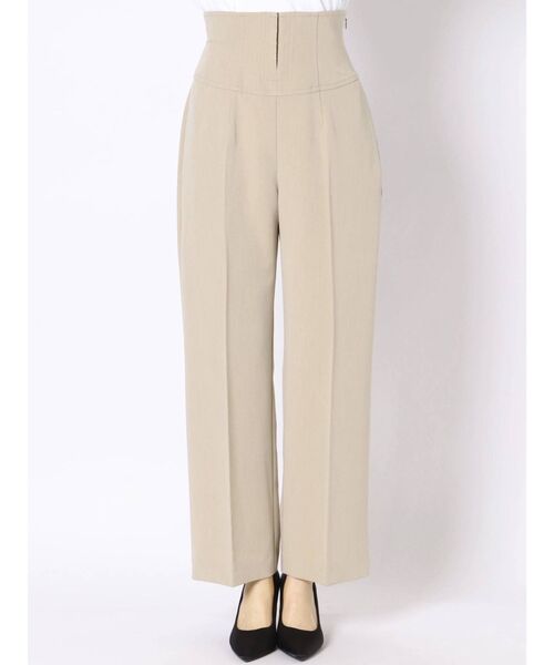 LAGUNAMOON（ラグナムーン）の「ウエストステッチデザインパンツ（その他パンツ・レディース・アイボリー/ミント/ベージュ・SMALL/MEDIUM）」の5枚目の写真