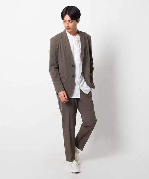 THE SHOP TK (ザ ショップ ティーケー )の「◆【Begin5月号掲載】【CARREMAN】マルチファンクションジャケット(テーラードジャケット・メンズ・ブラウン系その他/ネイビー系7・01/02/03/04/05)」の3枚目の写真