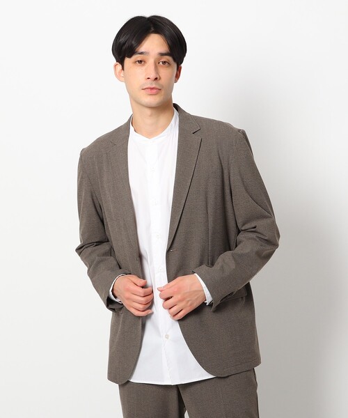 THE SHOP TK (ザ ショップ ティーケー )の「◆【Begin5月号掲載】【CARREMAN】マルチファンクションジャケット(テーラードジャケット・メンズ・ブラウン系その他/ネイビー系7・01/02/03/04/05)」の4枚目の写真