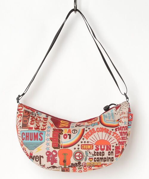 CHUMS(チャムス)の「【CHUMS】Recycle Small Banana Shoulder(ショルダーバッグ・メンズ・その他/サックスブルー/サンドベージュ/ブラック/ベージュ系その他/カーキ/ブラック×ホワイト・FREE)」の8枚目の写真