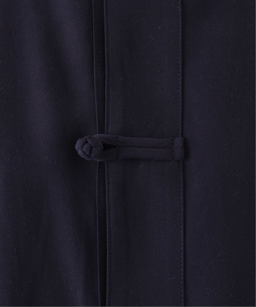 B.C STOCK(ベーセーストック)の「OVERSIZE CHINA シャツ(シャツ/ブラウス・メンズ・ベージュ/ネイビー・SMALL/MEDIUM/LARGE)」の4枚目の写真