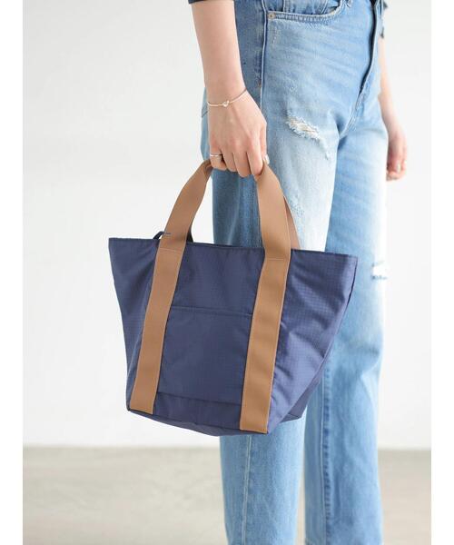 AMERICAN HOLIC(アメリカンホリック)の「リップストップトートバッグ(トートバッグ・レディース・ホワイト/ブラック/ネイビー/グレー・FREE)」の18枚目の写真