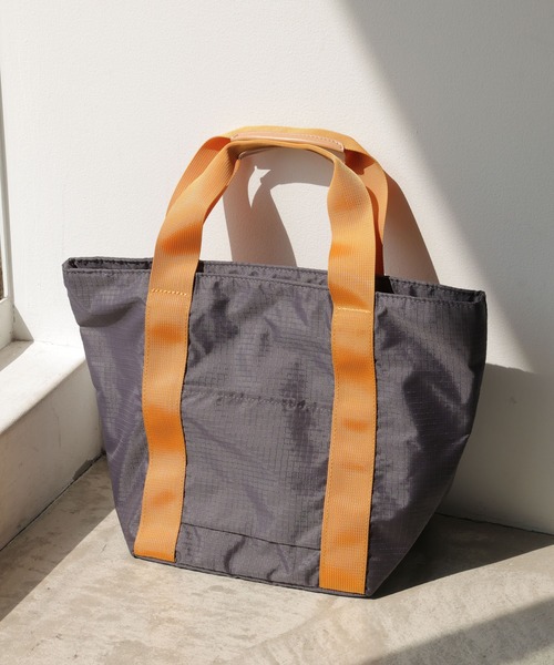 AMERICAN HOLIC(アメリカンホリック)の「リップストップトートバッグ(トートバッグ・レディース・ホワイト/ブラック/ネイビー/グレー・FREE)」の4枚目の写真