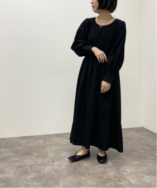 apres jour mignon(アプレジュールミニョン)の「バックリボンワンピース 【ZOZOTOWN限定アイテム】(ワンピース・レディース・ベージュ/アイボリー/ブラック・フリー/X-LARGE)」の11枚目の写真