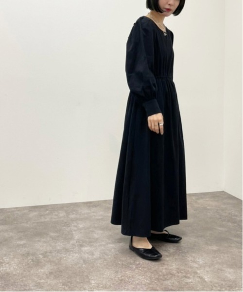 apres jour mignon(アプレジュールミニョン)の「バックリボンワンピース 【ZOZOTOWN限定アイテム】(ワンピース・レディース・ベージュ/アイボリー/ブラック・フリー/X-LARGE)」の14枚目の写真