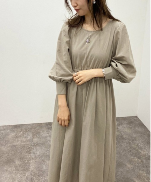 apres jour mignon(アプレジュールミニョン)の「バックリボンワンピース 【ZOZOTOWN限定アイテム】(ワンピース・レディース・ベージュ/アイボリー/ブラック・フリー/X-LARGE)」の19枚目の写真