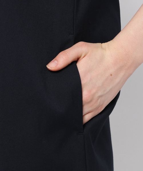 GLOBAL WORK（グローバルワーク）の「Vネックロングジレ/938467（ダッフルコート・レディース・アイボリー/ダークブルー・FREE）」の14枚目の写真