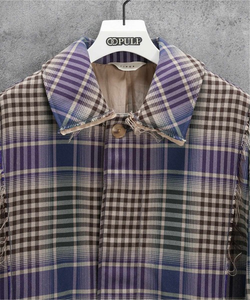 Jieda（ジエダ）の「【JIEDA / ジエダ】 CHECK OVER COAT（ステン