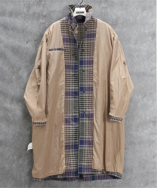 Jieda（ジエダ）の「【JIEDA / ジエダ】 CHECK OVER COAT（ステン