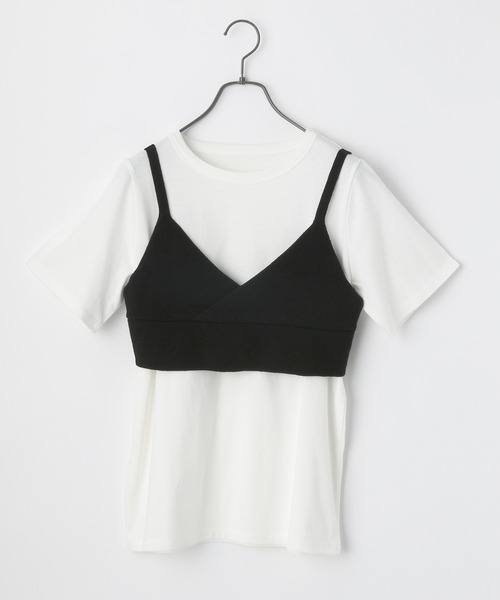 PAGEBOY（ページボーイ）の「ビスチェTシャツセット（Tシャツ