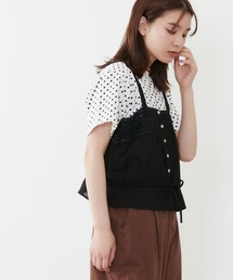 ソフトローンレースキャミブラウス