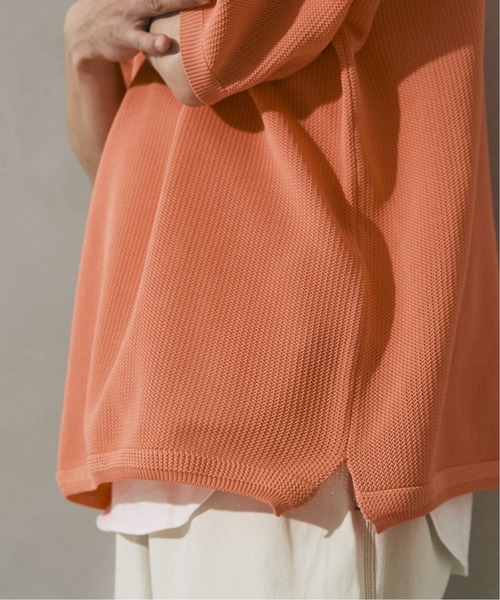 JOURNAL STANDARD relume（ジャーナルスタンダード　レリューム）の「【半袖ニット+カットソー2点SET】リサイクルポリエステル 半袖ニット（Tシャツ/カットソー・メンズ・グリーン/グレー系その他/ブルー/パープル/ブラック/グレー/オレンジ・L/M）」の21枚目の写真