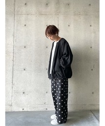 美品✨️BEARDSLEY ギャザーブルゾン Fサイズ グレー 57214762b_b_36_215.jpg